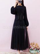 Retro-Elegant-Knitted-Sweater-And-Gauze-Sling-Dress-Set-coscarnival-207
