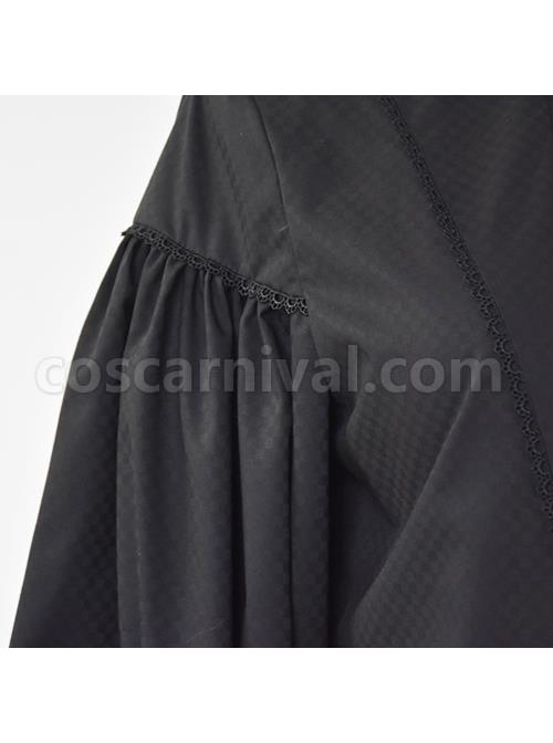 Retro Handsome Classic Lolita Long Lantern Sleeve Shirt coscarnival