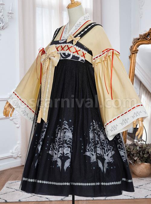 Retro-High-Waist-Chinese-Style-JSK-Sweet-Lolita-Sling-Dress-And-Shirt-Set-coscarnival-3113.jpg