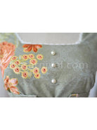 Retro-Pure-Cotton-Green-Ruffles-Classic-Lolita-Sleeveless-Dress-coscarnival-3991