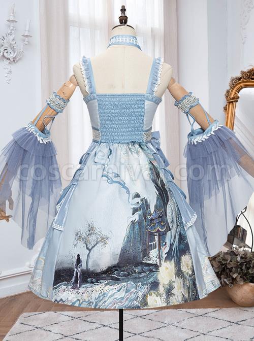 Romantic-Dream-In-Garden-Series-JSK-II-Classic-Lolita-Retro-Chinese-Style-Printing-Dress-coscarnival-227