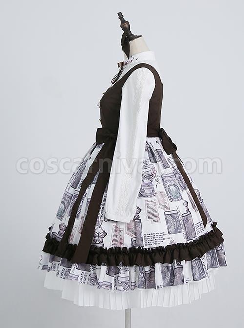 Romanticism-Series-Elegant-Vintage-Print-Ruffle-Classic-Lolita-Sleeveless-Dress-coscarnival-2290