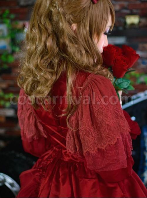 Rose Melody Glorious Castle Embroidery OP Dress coscarnival