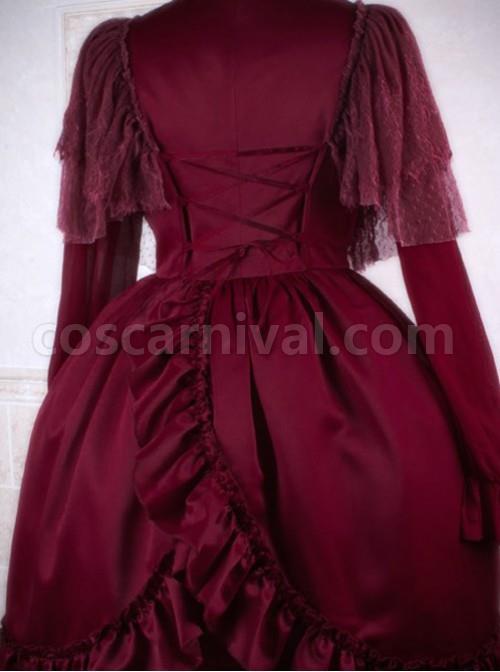 Rose Melody Glorious Castle Embroidery OP Dress coscarnival