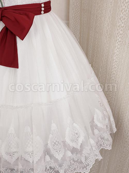 Rose-Poem-Series-Elegant-White-Graphic-Lace-Jacquard-Embroidery-Red-Rose-Bow-Knot-Belt-Decoration-Classic-Lolita-Dress-coscarnival-1557