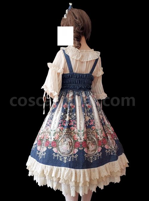 Royal-Murals-Series-Classic-Lolita-Sling-Dress-coscarnival-3609