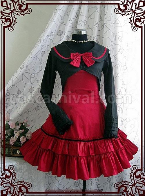 Ruffle-Bow-Double-Breasted-Two-pieces-Classic-Lolita-Dress-coscarnival-183