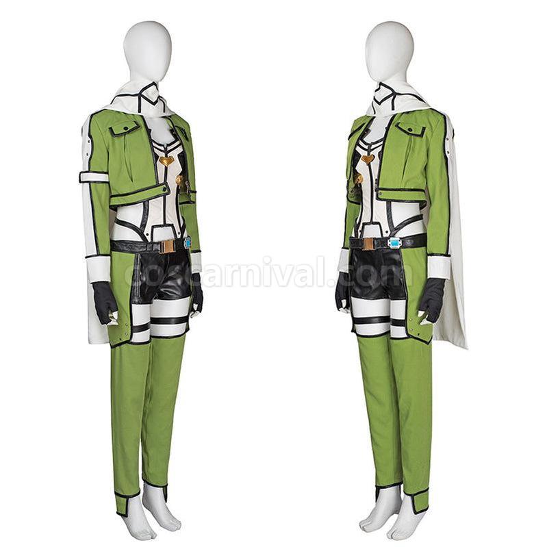 SAO Sword Art Online GGO Gun Gale Online Asada Shino Sinon Cosplay Costume coscarnival011117715