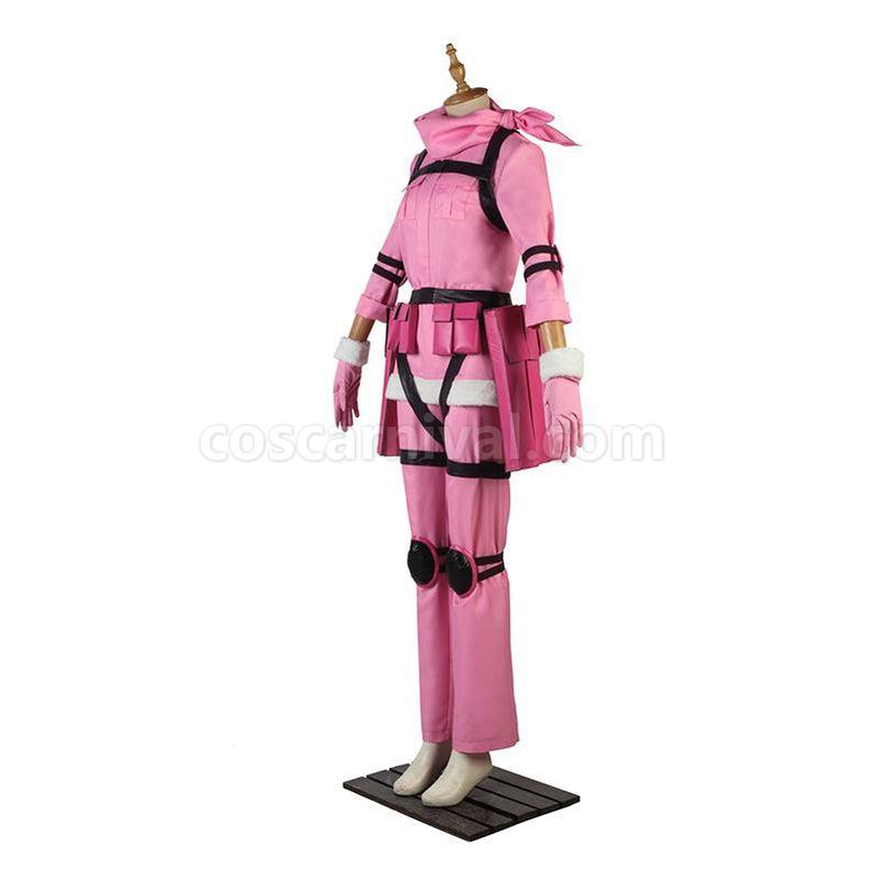 SAO Sword Art Online GGO Gun Gale Online Kohiruimaki Karen Llenn Cosplay Costume coscarnival011117579