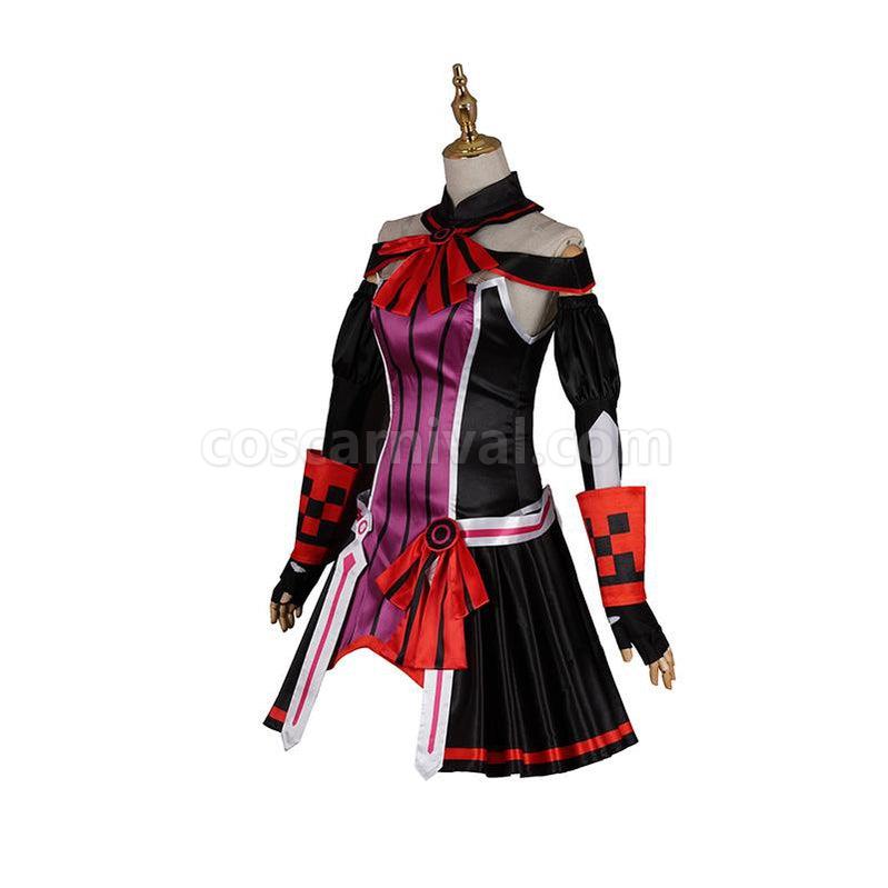 SAO Sword Art Online Ordinal Scale Yuna Cosplay Costume coscarnival011117666