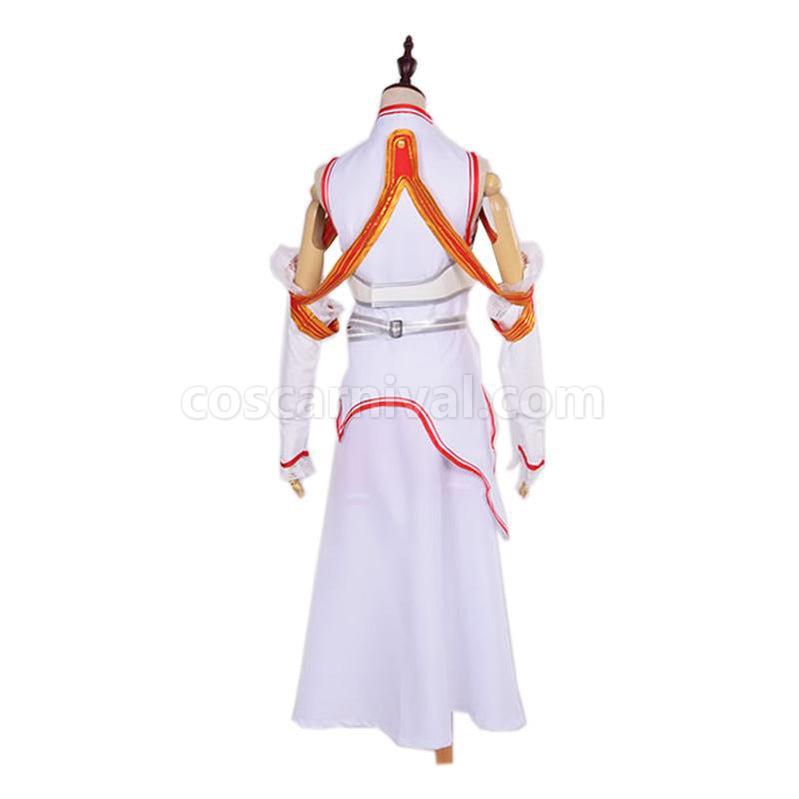 SAO Sword Art Online Yuuki Asuna Cosplay Costume coscarnival011117728