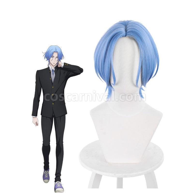 SK8 the Infinity Hasegawa Langa Blue Cosplay Wigs coscarnival011112193