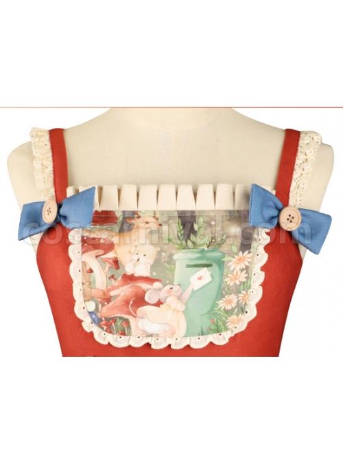 Secret-Forest-Tea-Party-Series-JSK-Cute-Animal-Print-Bow-Knots-Button-Decoration-Classic-Lolita-Sleeveless-Dress-Set-coscarnival-2232