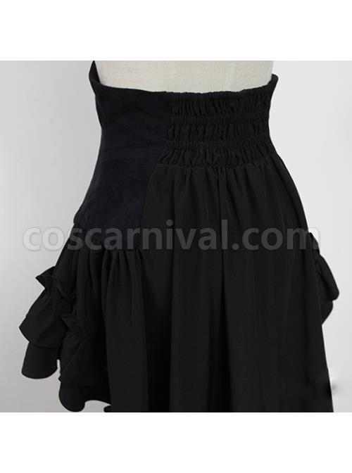 Seraph Night Series Elegant Gothic Lolita Sling Dress coscarnival