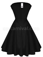 Sexy-Lace-Collar-Slim-A-line-Dress-coscarnival-616