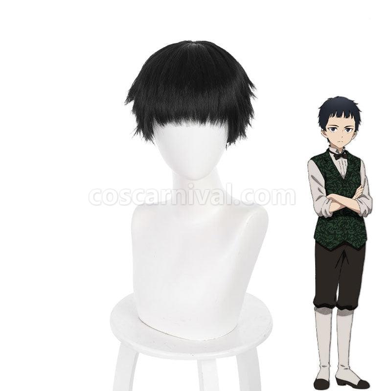 Shadows House Shaun Black Short Cosplay Wigs coscarnival011111824