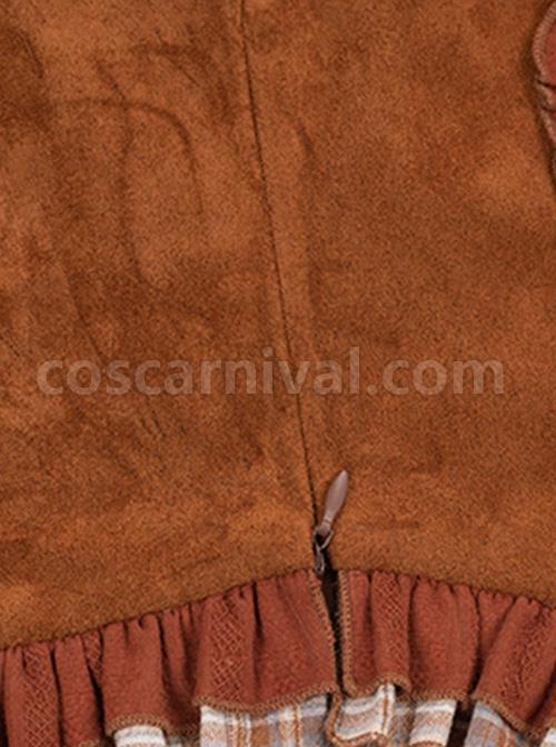 Shepherdess-Series-Nordic-Pastoral-Style-Square-Collar-Lace-Plaid-Hem-Suede-Vest-Splicing-Plaid-Apron-Classic-Lolita-Long-Sleeved-Dress-Suit-coscarnival-4482