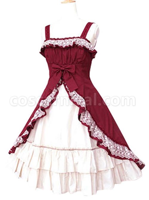 Short-Sleeve-Satin-Yarn-Classic-Lolita-Dress-coscarnival-875