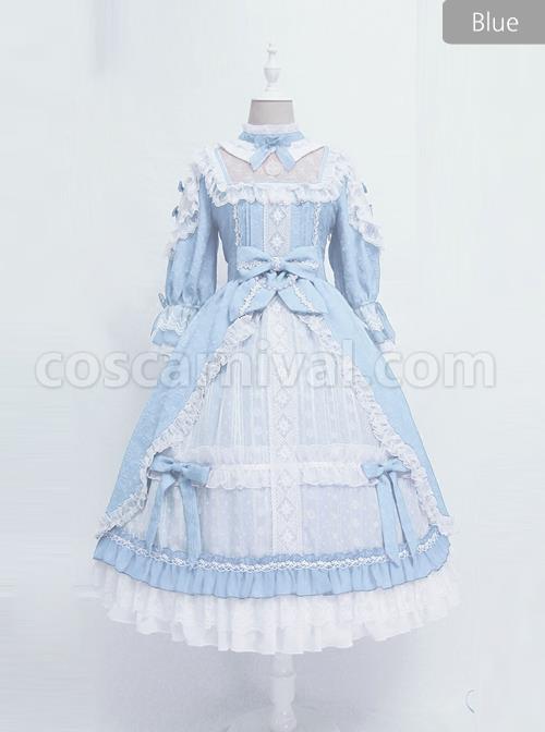 Sleeping-Teresa-Series-Wedding-Dress-Classic-Lolita-Half-Sleeve-Dress-coscarnival-1018