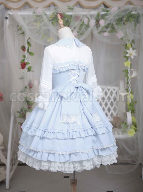 Sleepwalking-Fairy-Tale-Series-Classic-Lolita-Half-Sleeve-Dress-coscarnival-999