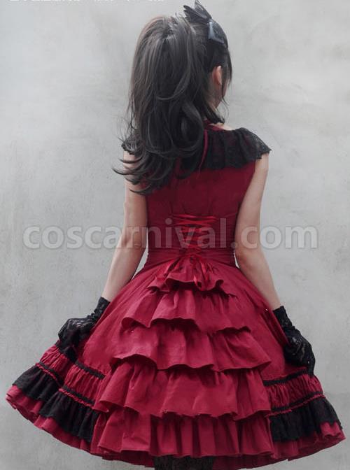 Sleeveless-Bowknot-Lace-Classic-Lolita-Dress-coscarnival-201