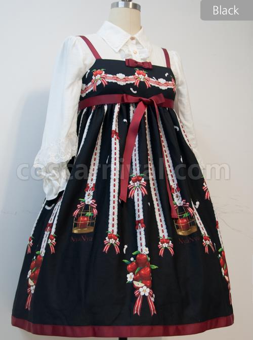 Small-Apple-Series-JSK-High-Waist-Classic-Lolita-Sling-Dress-coscarnival-2194
