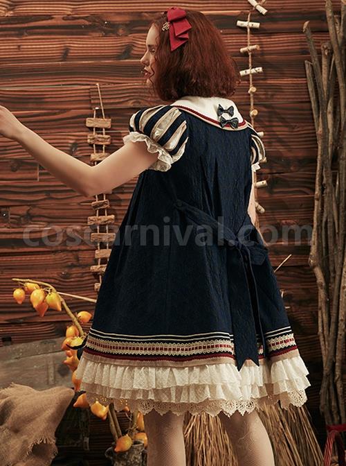 Snow-White-Series-Classical-Palace-Navy-Collar-Printed-Lace-Short-Sleeved-Doll-Dress-Classic-Lolita-Short-Sleeved-Dress-coscarnival-2200