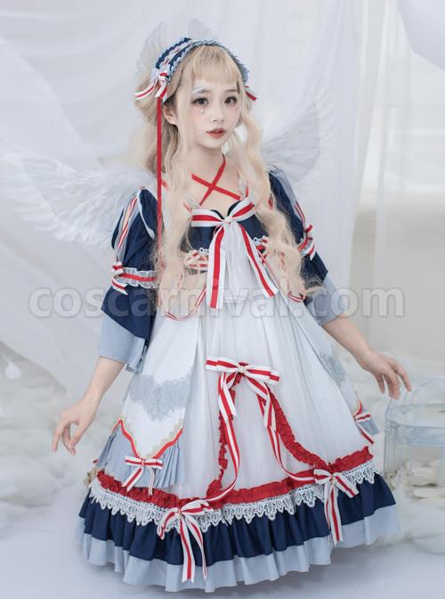 Snow-White-Series-OP-Navy-Palace-Style-Classic-Lolita-Short-Sleeve-Dress-coscarnival-4402