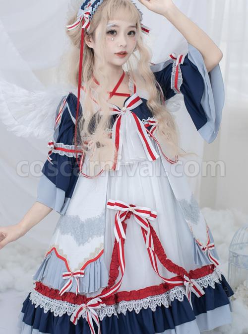 Snow-White-Series-OP-Navy-Palace-Style-Classic-Lolita-Short-Sleeve-Dress-coscarnival-4409