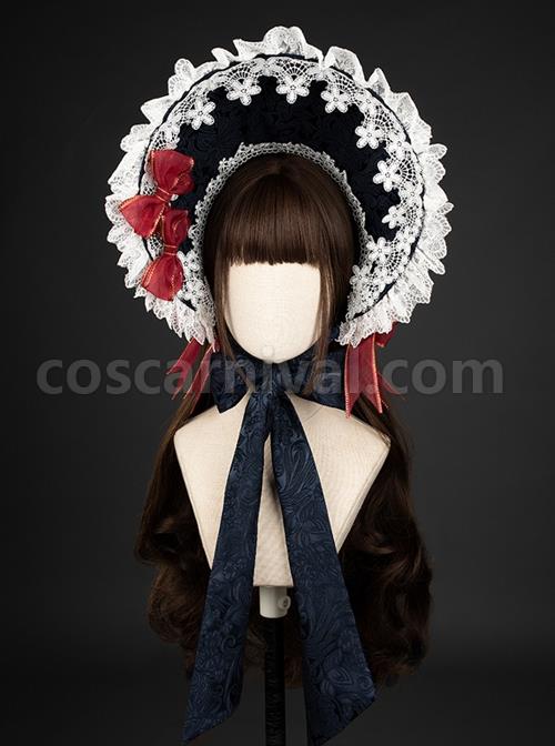 Snow-White-Series-OP-White-Cute-Bow-Decoration-Cross-Tie-Rope-Mesh-Crinkle-Lace-Embellished-Rose-Flower-Lolita-Dress-coscarnival-1526
