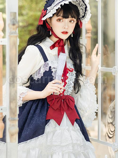 Snow-White-Slight-Flower-Marriage-JSK-Gorgeous-Court-Classic-Lolita-Sling-Dress-coscarnival-2219