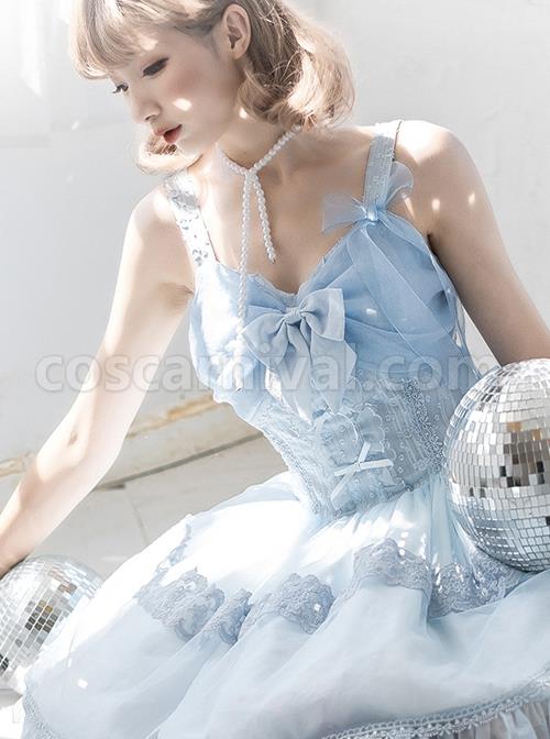 Solid-Color-Lace-Bowknot-Decorate-Classic-Lolita-Summer-Sleeveless-Dress-coscarnival-2204