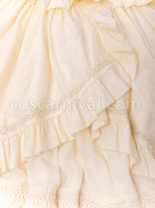 Solid-Color-Three-Dimensional-Butterfly-Embellishment-Halter-Detachable-Daily-Irregular-Ruffle-Hem-Classic-Lolita-Sleeveless-Dress-coscarnival-2198