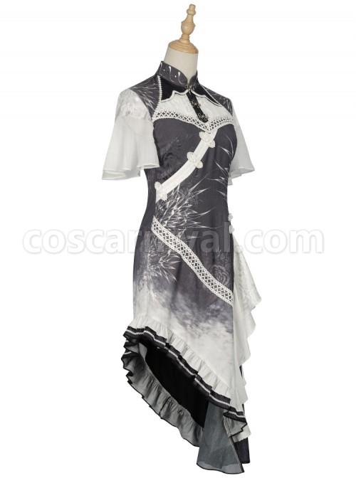 Solitary-Crane-Cries-Series-OP-Chinese-Style-Cheongsam-Elegant-Light-Classic-Lolita-Short-Sleeve-Dress-coscarnival-690