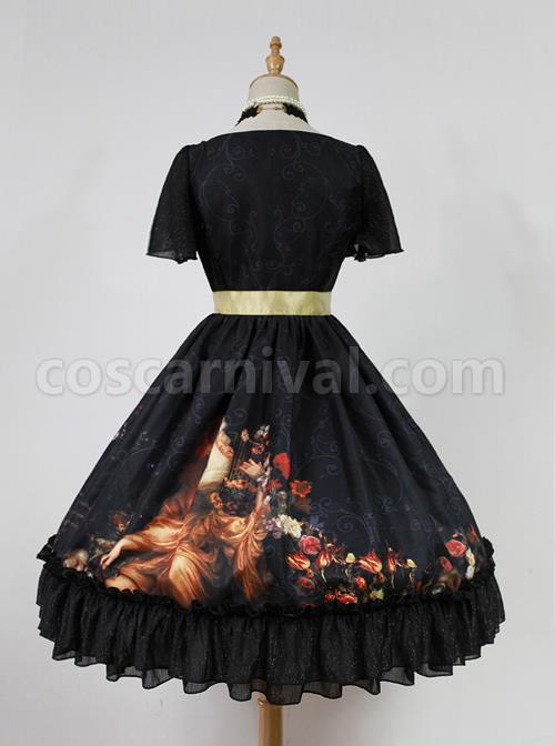 Song-Of-Time-Black-Lace-up-Retro-Classic-Lolita-Short-Sleeve-Dress-coscarnival-2132