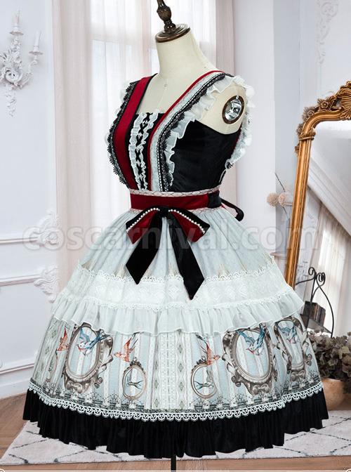 Sparrows-In-The-Mirror-Series-JSK-Type-II-Retro-Contrast-Color-Sweet-Lolita-Sling-Dress-And-Shirt-Set-coscarnival-3653.jpg