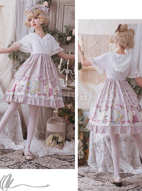 Springtime-Hand-Stick-Series-OP-Printing-Classic-Lolita-Short-Sleeve-Dress-coscarnival-4971