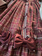 Square-Neck-Woven-Checked-Lace-Bow-Knot-Pearl-Decoration-Ruffled-Sweet-Lolita-Short-Sleeve-Dress-coscarnival-1824.jpg