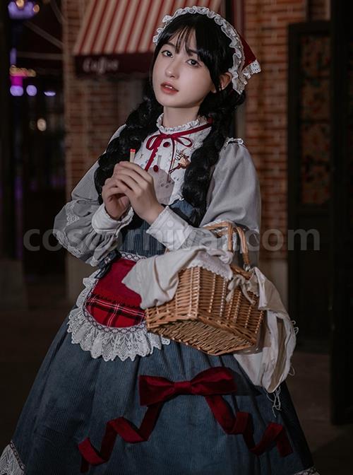 Stand-Collar-Embroidered-Lantern-Sleeve-Lace-Splicing-Winter-Christmas-Long-Sleeve-Classic-Lolita-Dress-coscarnival-2102