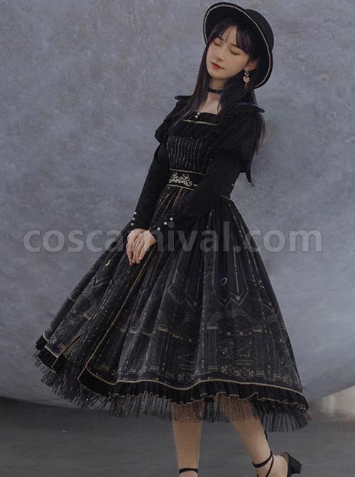 Starshine-Stone-Series-OP-Classic-Lolita-Velour-Printing-Long-Sleeve-Dress-coscarnival-4087
