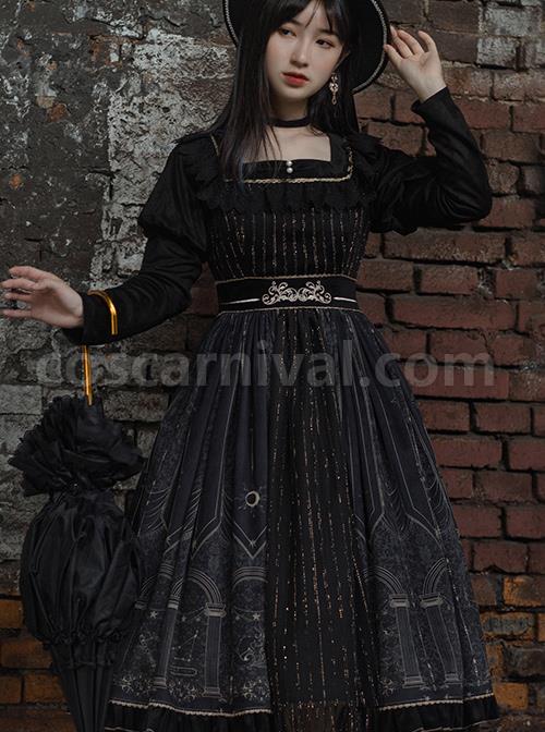 Starshine-Stone-Series-OP-Classic-Lolita-Velour-Printing-Long-Sleeve-Dress-coscarnival-4107