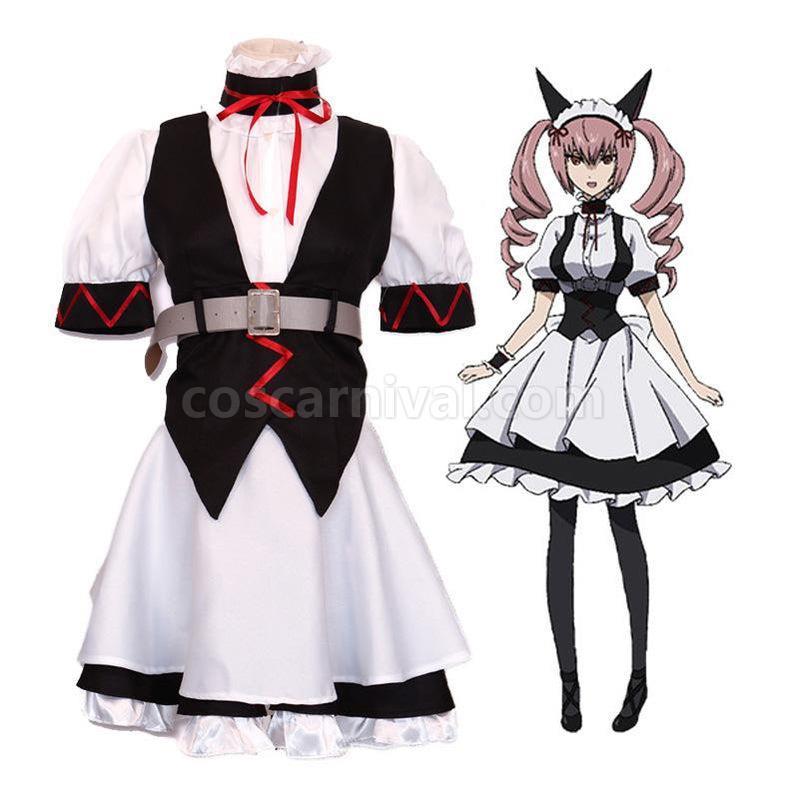 Steins;Gate Faris NyanNyan Cat Maid uniform Cosplay Costume coscarnival011117062