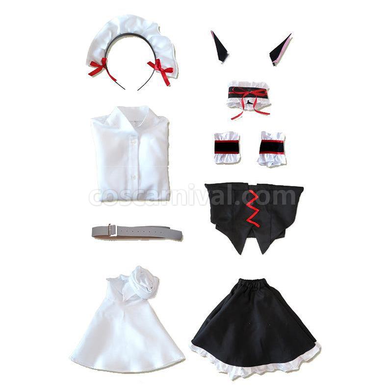 Steins;Gate Faris NyanNyan Cat Maid uniform Cosplay Costume coscarnival011117081