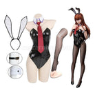 Steins;Gate Steins Gate Makise Kurisu Bunny Girl Jumpsuit Cosplay Costume coscarnival011117046