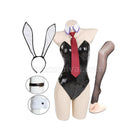 Steins;Gate Steins Gate Makise Kurisu Bunny Girl Jumpsuit Cosplay Costume coscarnival011117057