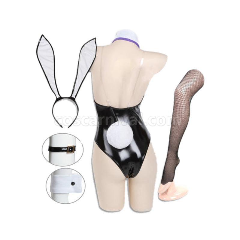 Steins;Gate Steins Gate Makise Kurisu Bunny Girl Jumpsuit Cosplay Costume coscarnival011117064