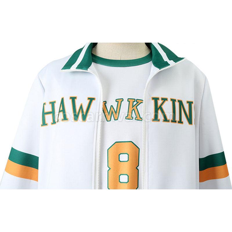 Stranger Things 4 Hawkins High School Cheer Man Unifrom Cosplay Costumes coscarnival01112481
