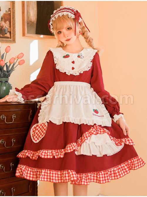 Strawberry-Bear-Series-OP-Embroidery-Doll-Collar-Ruffle-Hem-Sweet-Lolita-Long-Sleeve-Dress-coscarnival-3056.jpg