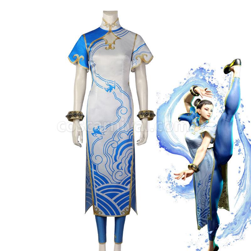 Street Fighter 6 Chun Li Cosplay Costumes coscarnival01111901