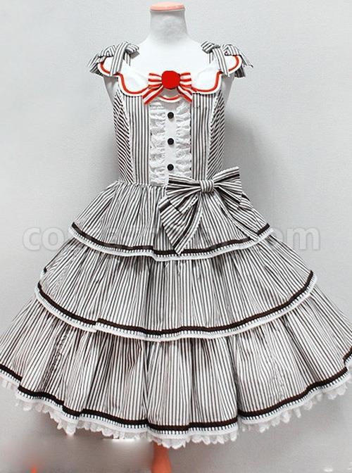 Striped-Ocean-Series-Classic-Lolita-Sleeveless-Dress-coscarnival-1114